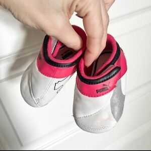 Baby puma slipper shoes